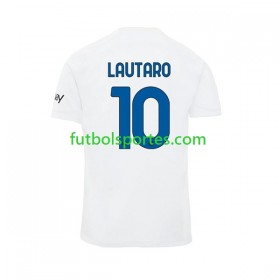 Camiseta Inter Milan Lautaro Martinez 10 Segunda Equipación 2023/2024